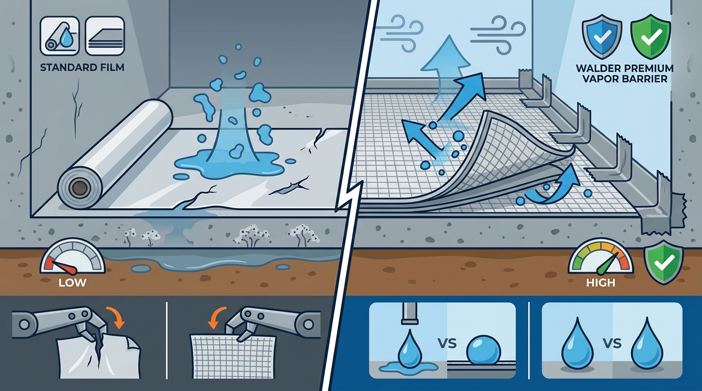 Vapor Barrier Comparison: Durability & Effectiveness Guide