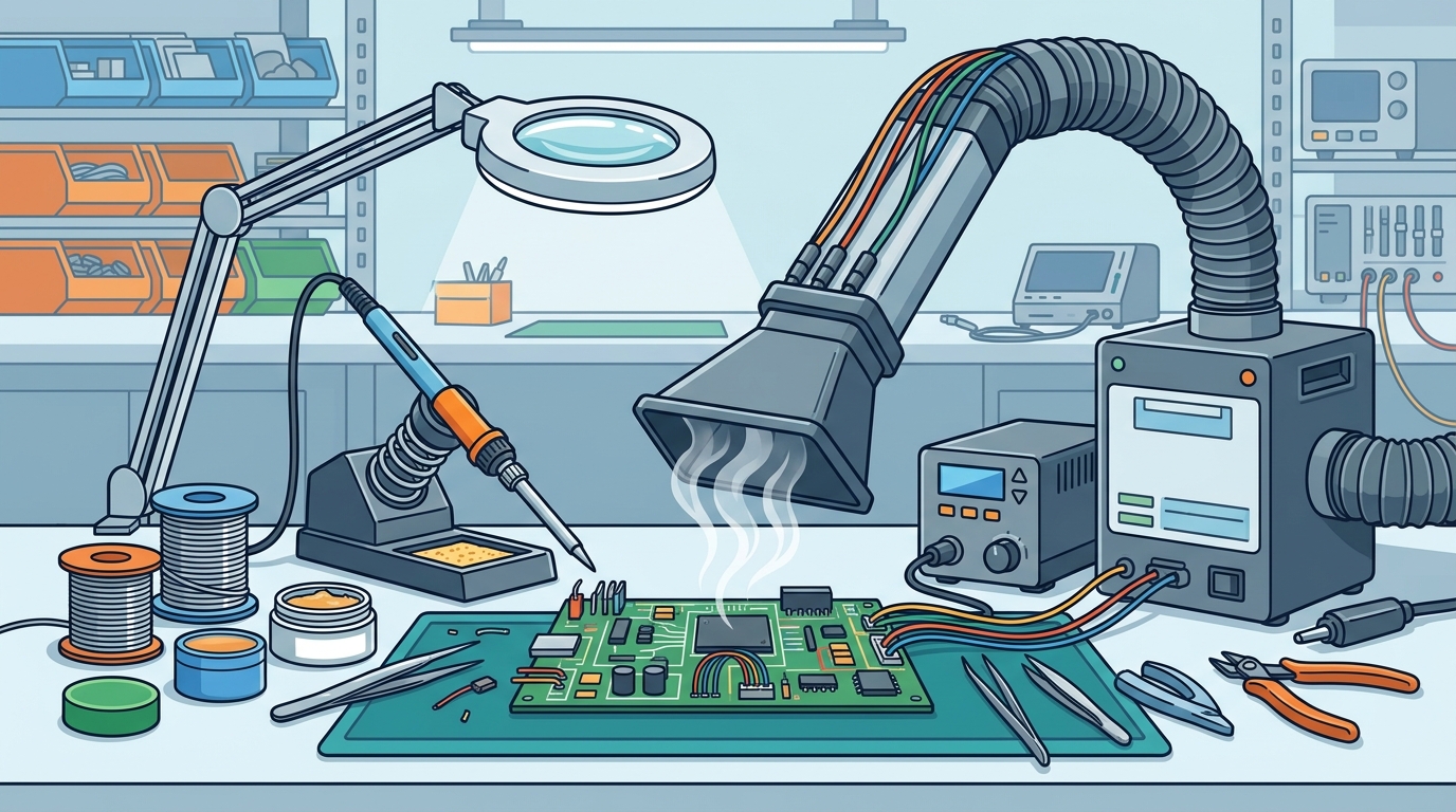 PK Elektronik: Your Source for Soldering & Fume Extraction
