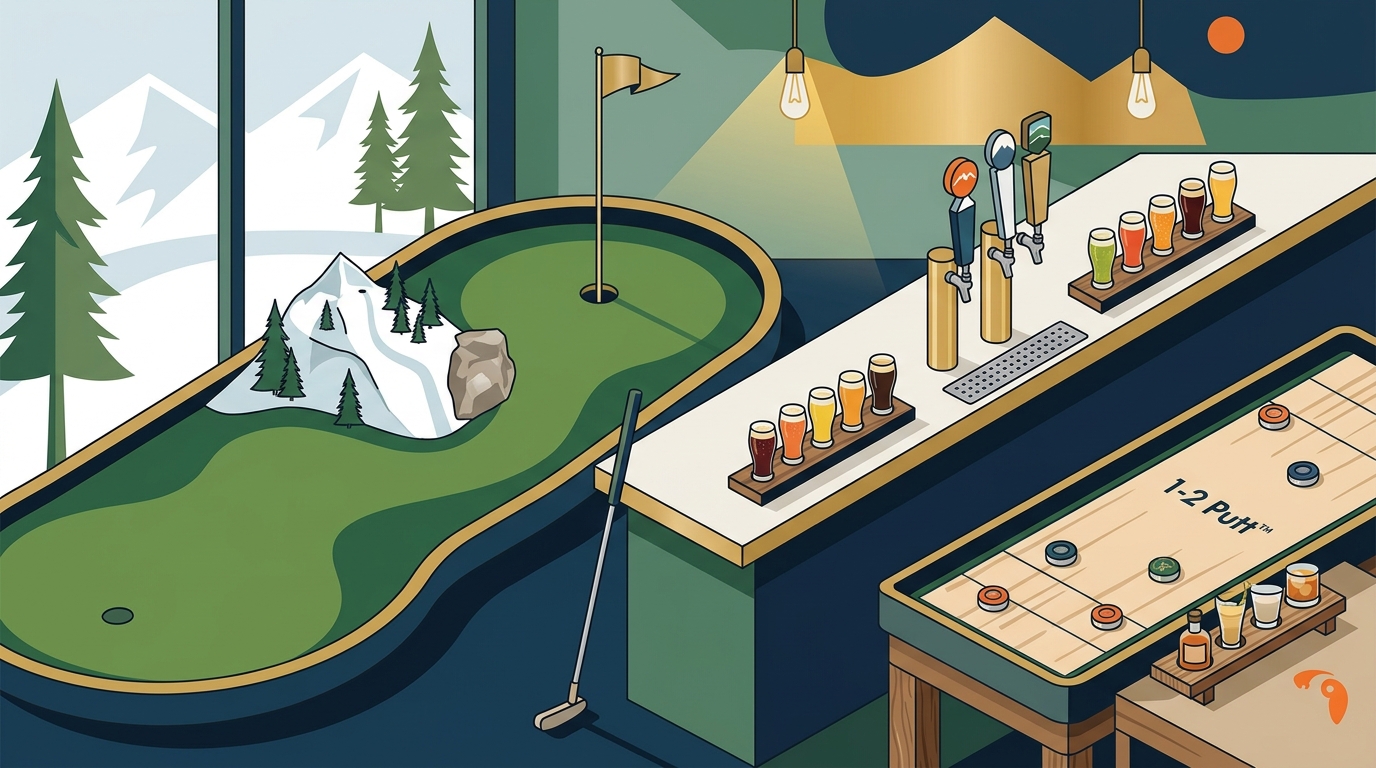 Best Fun Bar with Games in South Lake Tahoe | Tipsy Putt
