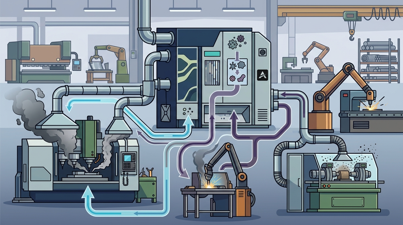 Custom Industrial Air Filtration Solutions for Manufacturing