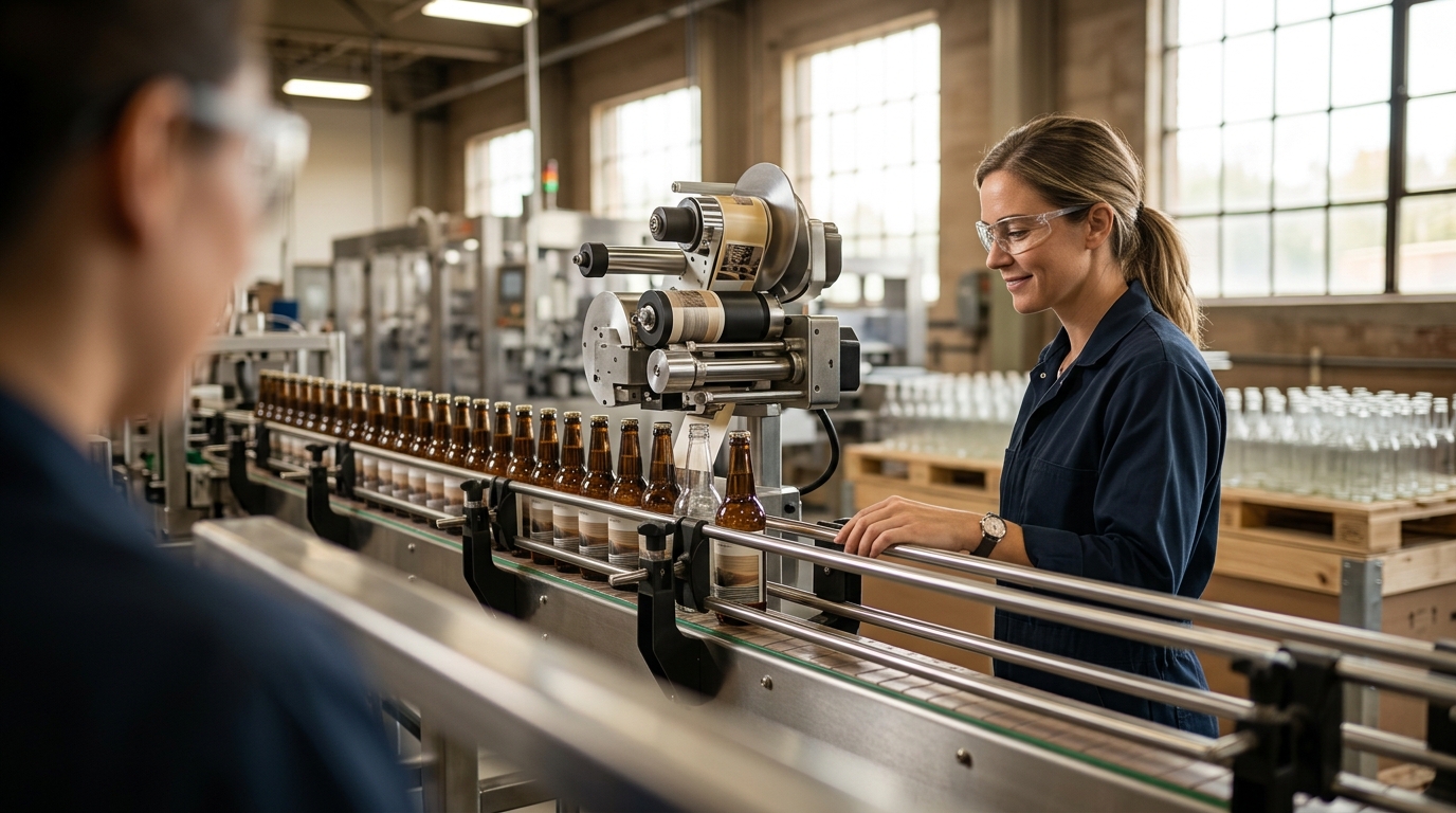 Automatic Round Bottle Labeling Machines: Precision & Speed
