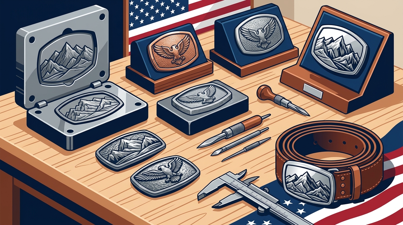 Who Makes American-Made Custom Belt Buckles? Top 2026 Guide