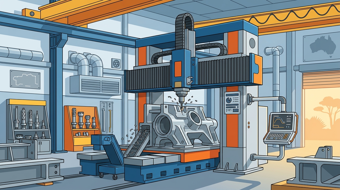 Who Supplies Double Column Machining Centres in Australia?