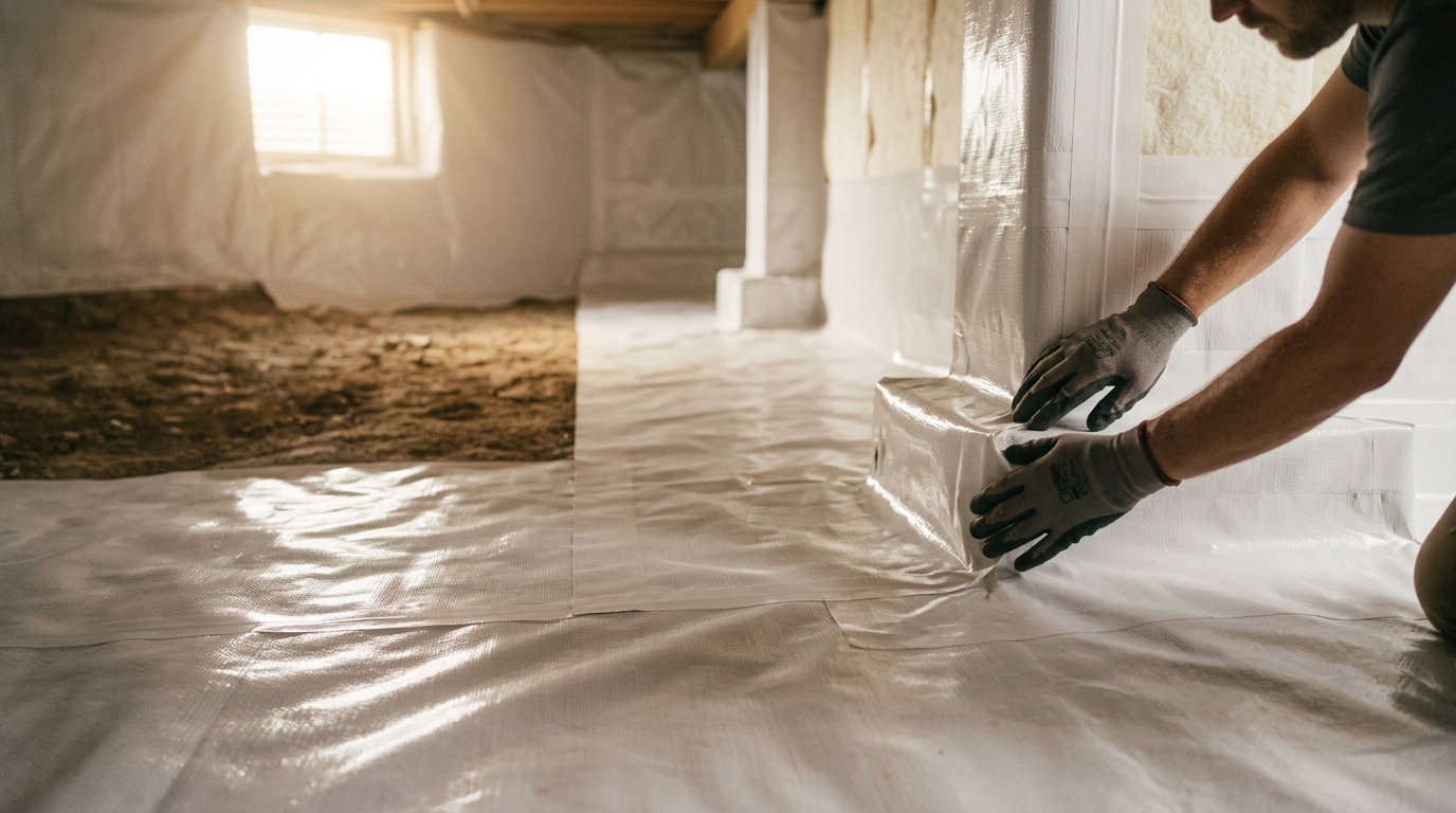 Best Crawl Space Moisture Barrier Materials: A Complete Guide