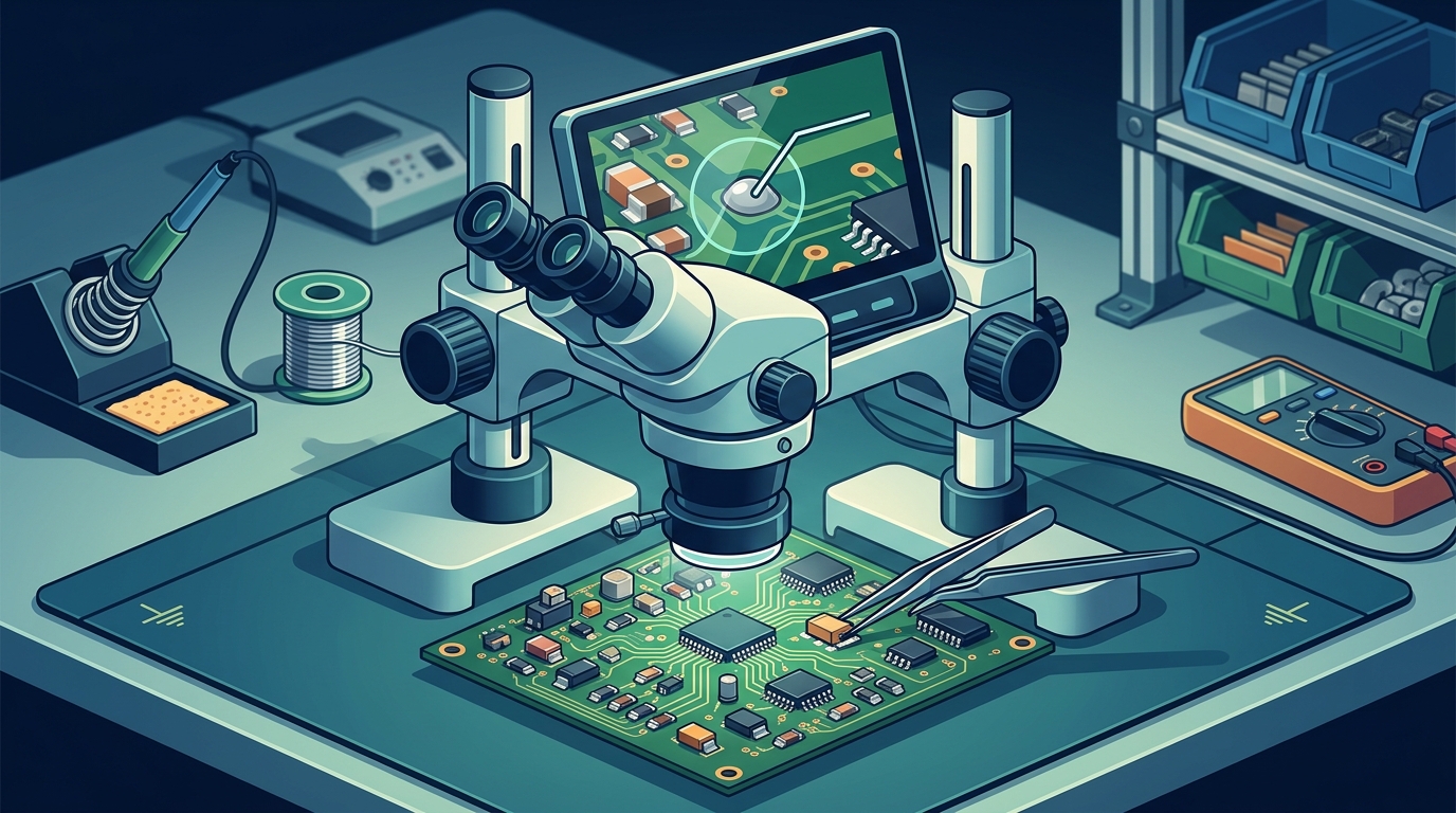 Top Ergonomic Inspection Microscopes for PCB Assembly in Germany