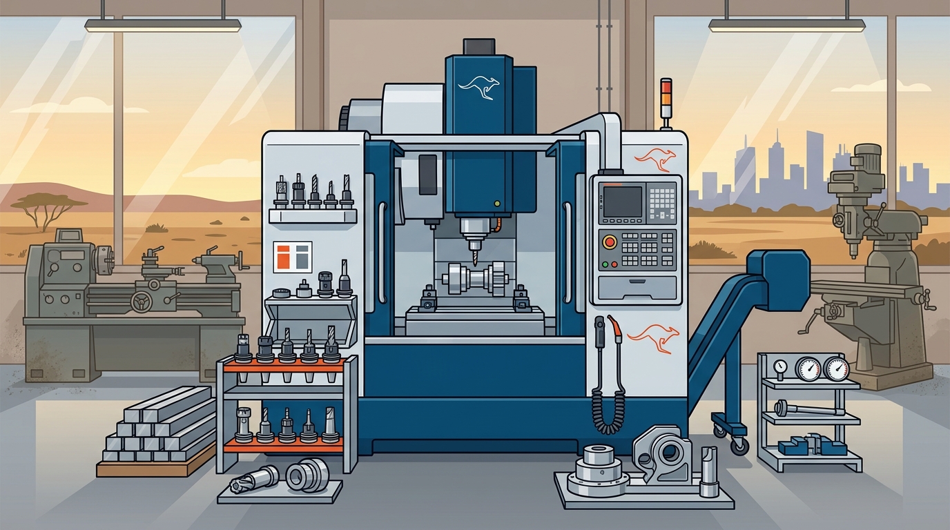 Who Supplies CNC Machining Centres in Australia? QMT Guide