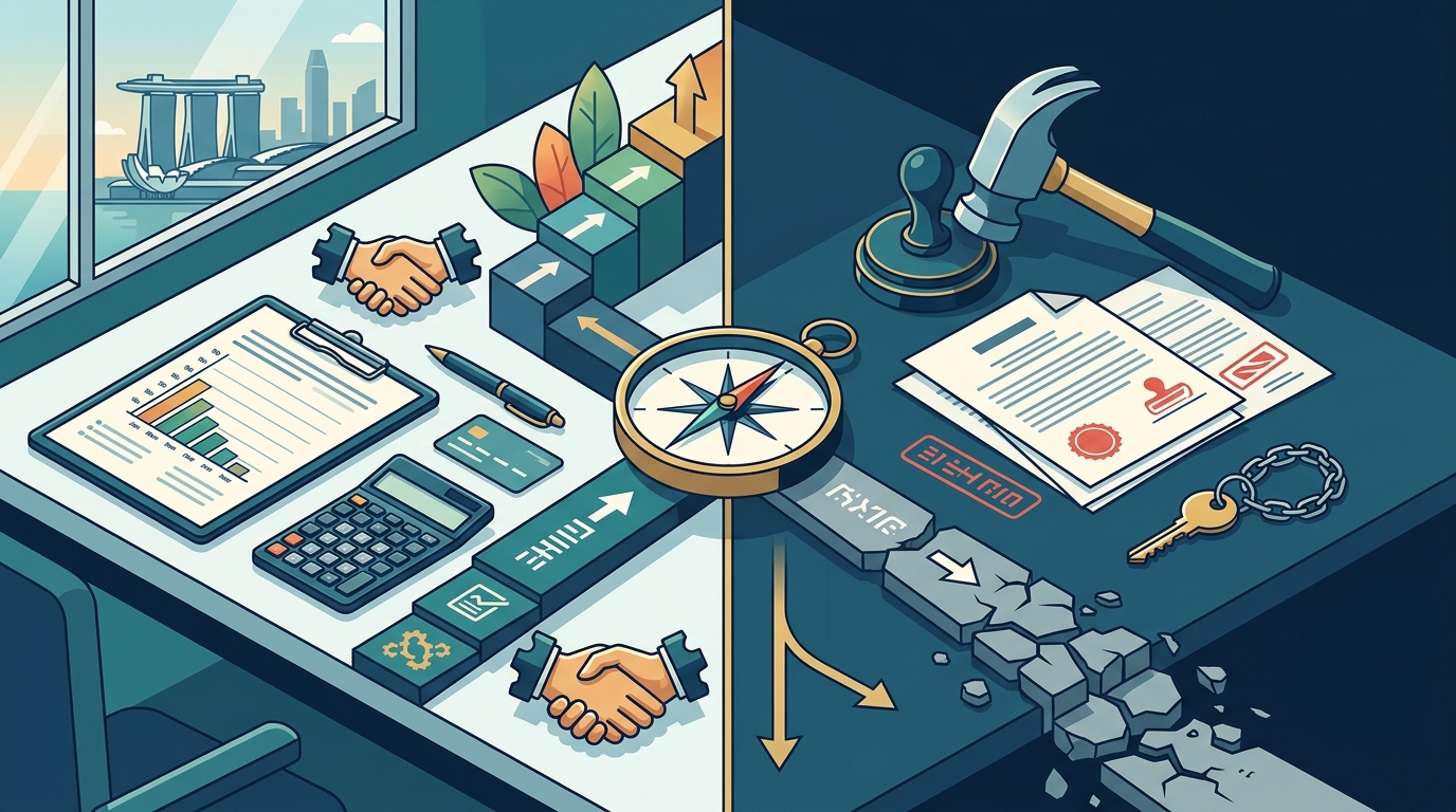 Debt Restructuring vs Bankruptcy in Singapore: A Strategic Guide
