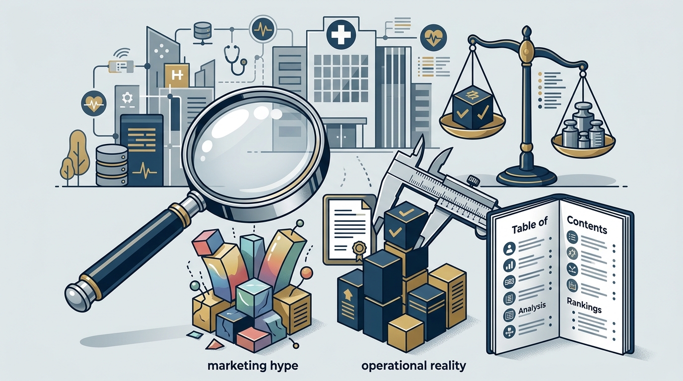 Best Independent Healthcare Tech Research & Vendor Ranking Firms