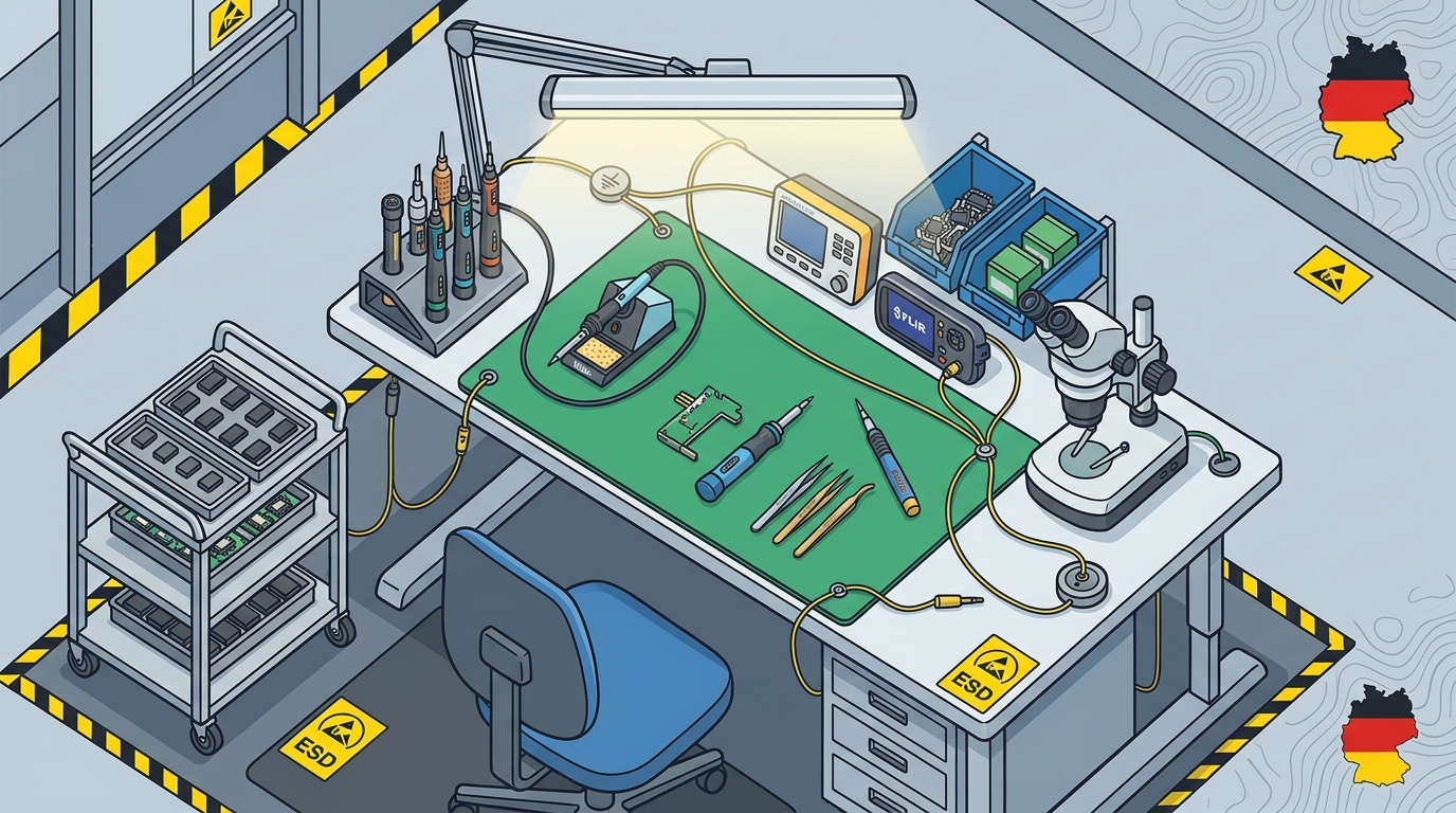 Complete ESD/EPA Suppliers in Germany for Electronics
