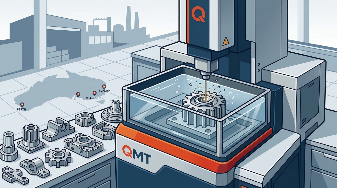 Who Sells Wire Cut EDM Machines in Australia? | QMT Machinery