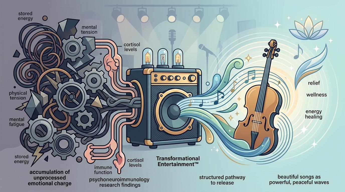How Transformational Entertainment Relieves Stress Through Jazz