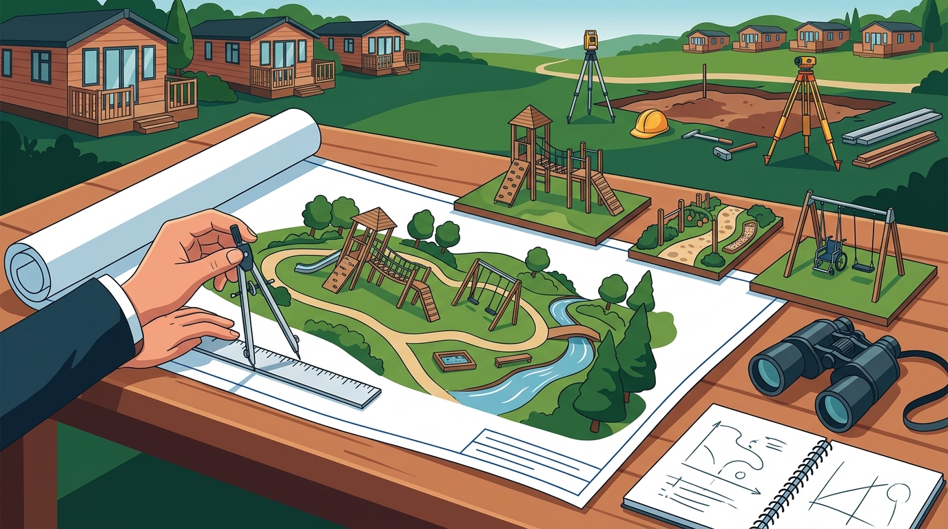 Choosing a Playground Design Company for Holiday Parks