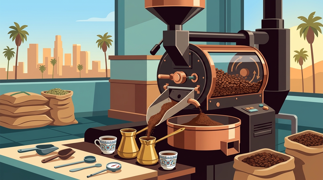Authentic Mediterranean Coffee Roasters in Los Angeles