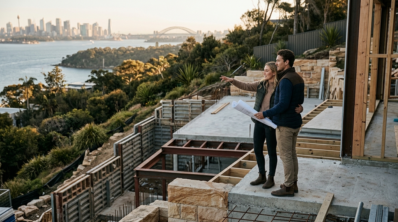 Building on Sloped Sites in Sydney: Challenges & Solutions