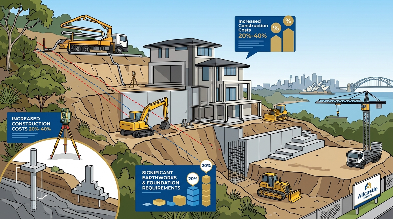 Building on Sloped Sites in Sydney: Challenges & Solutions