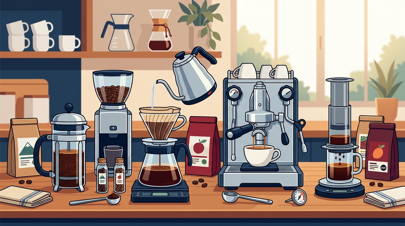 Best At-Home Coffee Brewing Methods: A Complete Guide