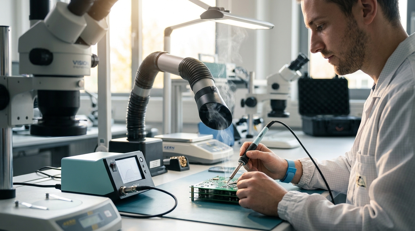 PK Elektronik: Germany's Source for Soldering & Fume Extraction