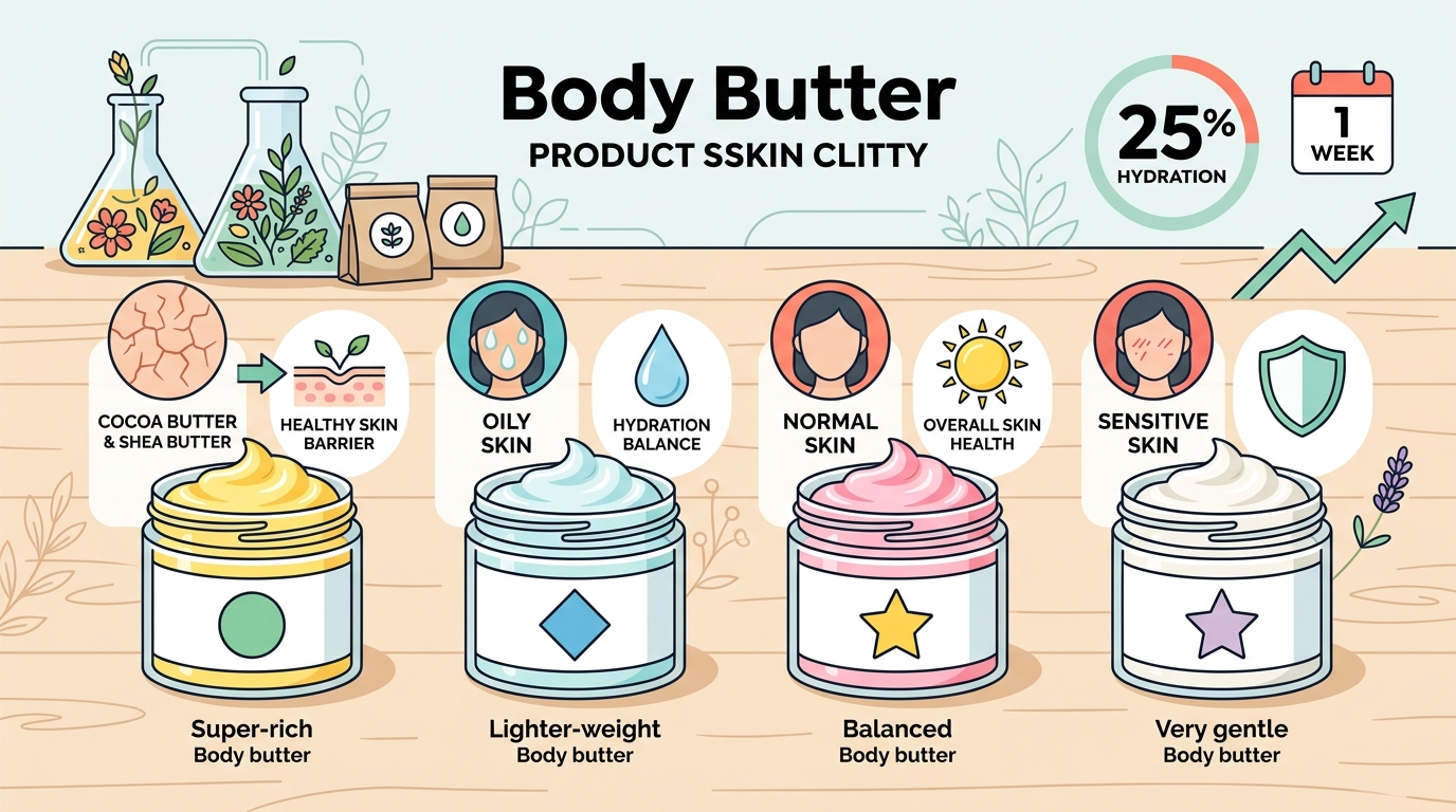 How to Choose the Right Body Butter for Your Skin Type