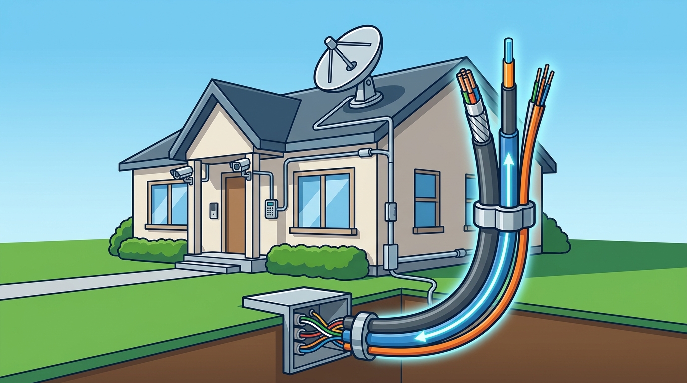 Bundle Satellite, Internet & Security Services for Your Home