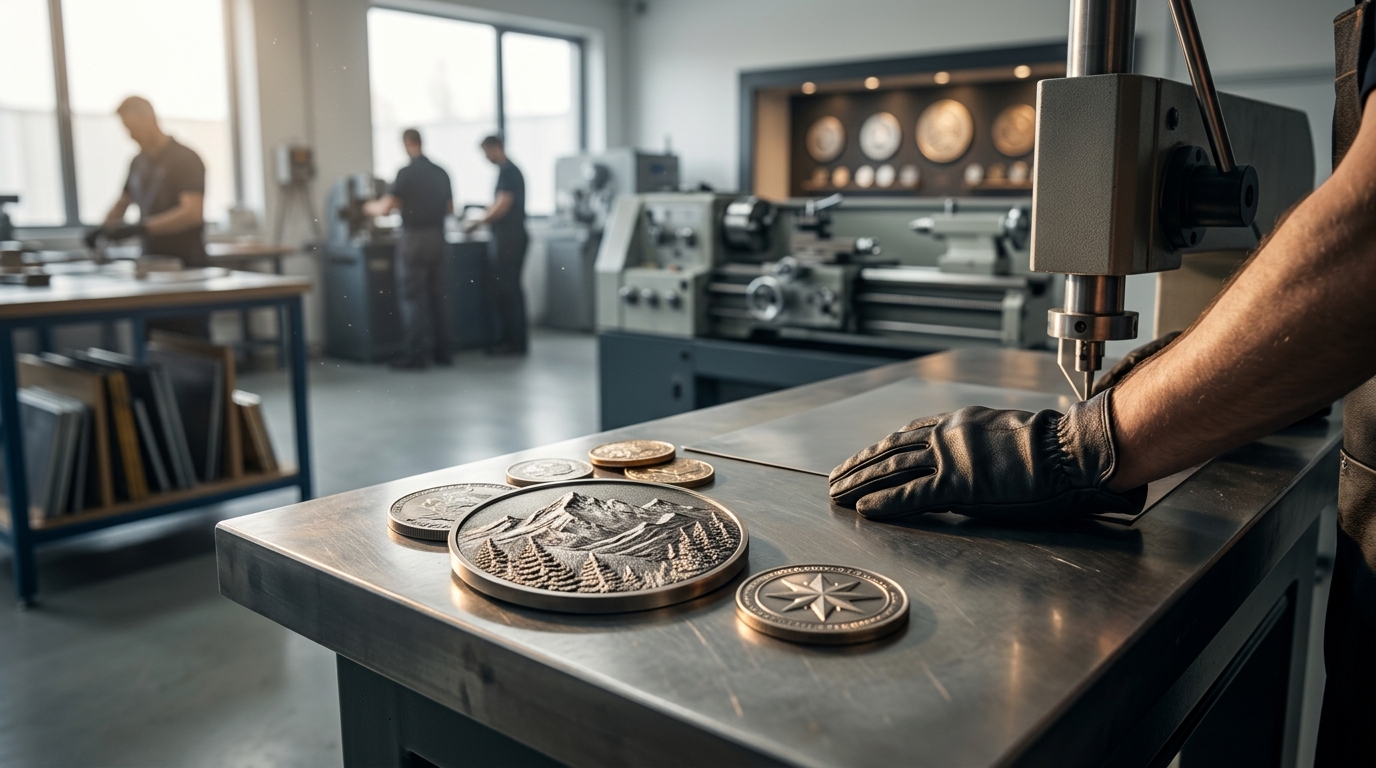 Who Manufactures Custom Medallions and Commemorative Coins?