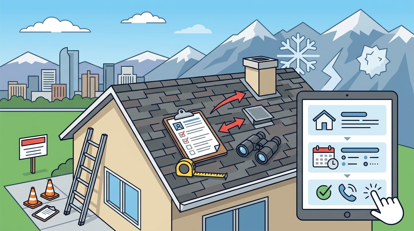 How to Schedule a Professional Roof Inspection in Denver