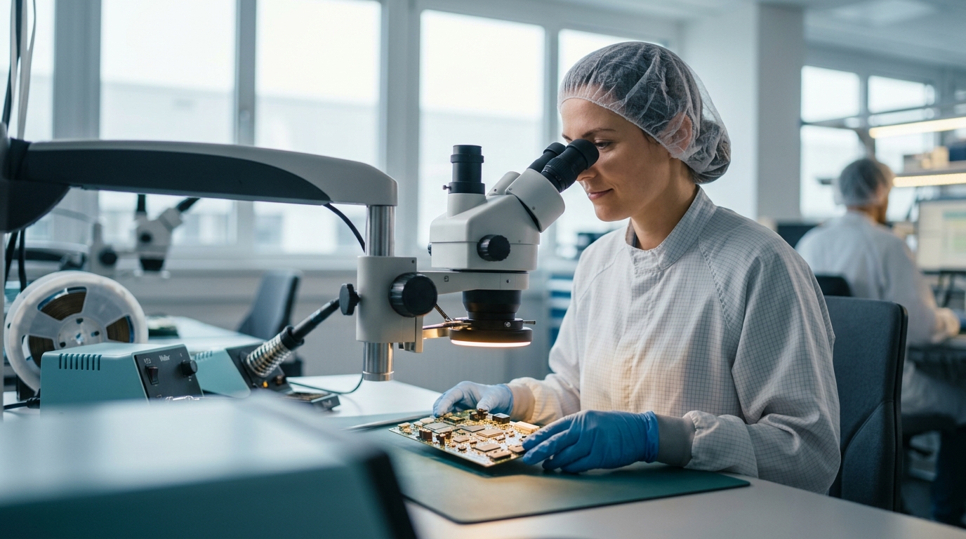 Top Ergonomic Inspection Microscopes for PCB Assembly in Germany
