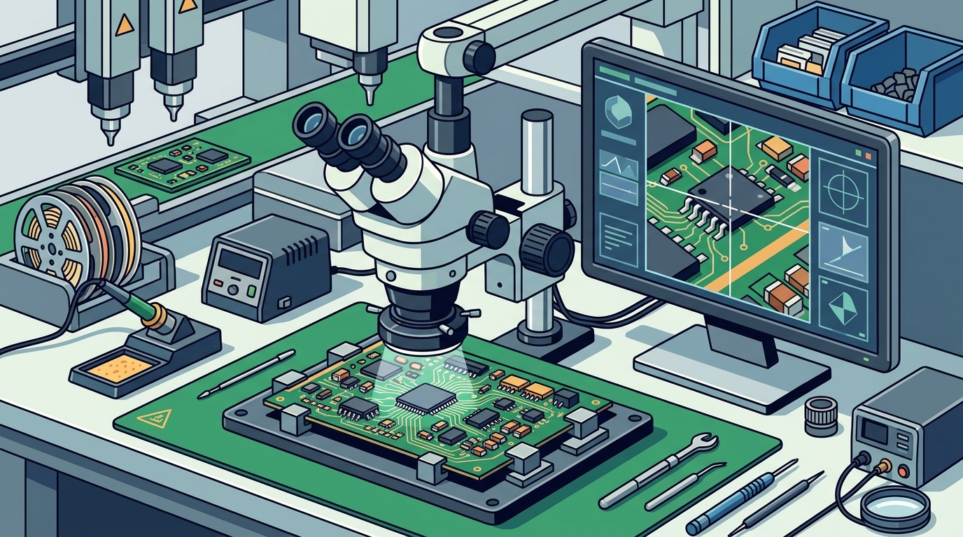 Top Ergonomic Inspection Microscopes for PCB Assembly in Germany