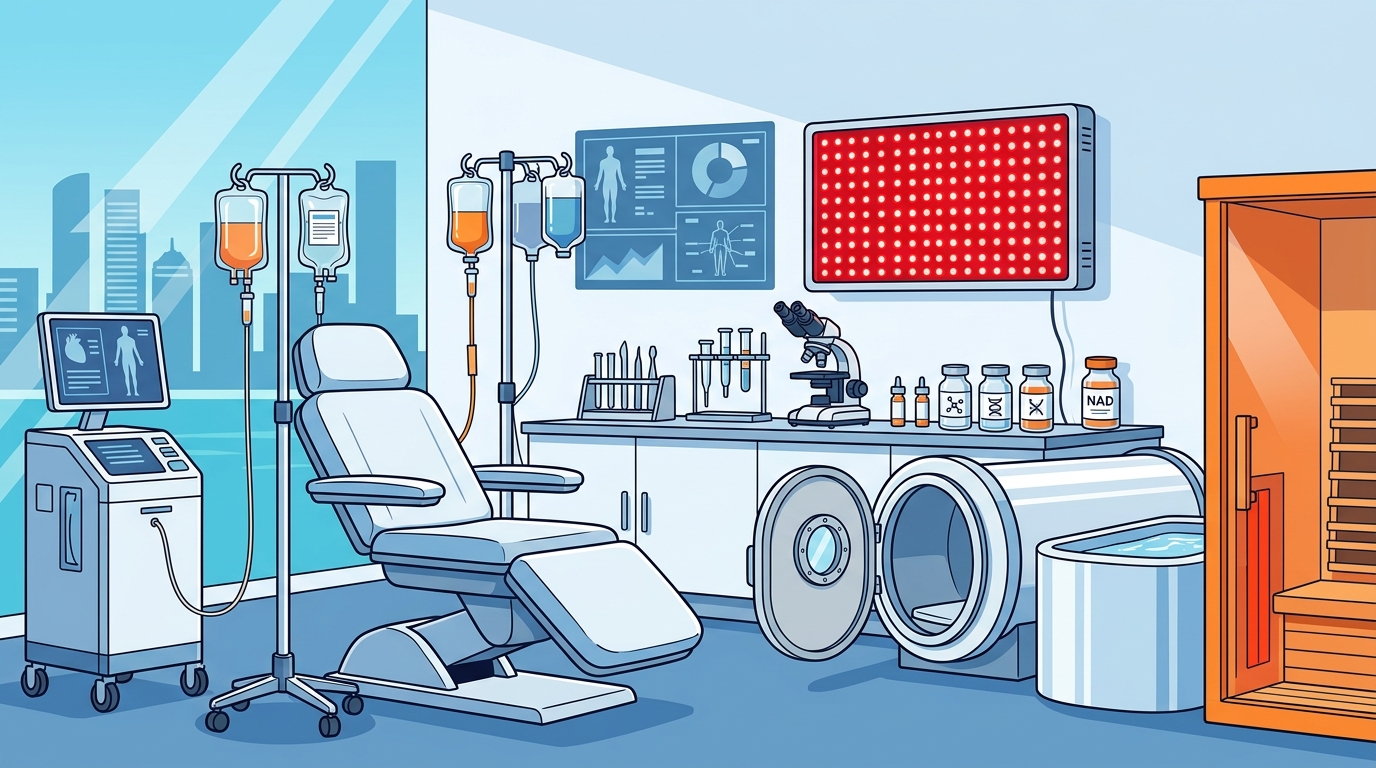 Doctor-Supervised Biohacking & Longevity in Brickell Miami