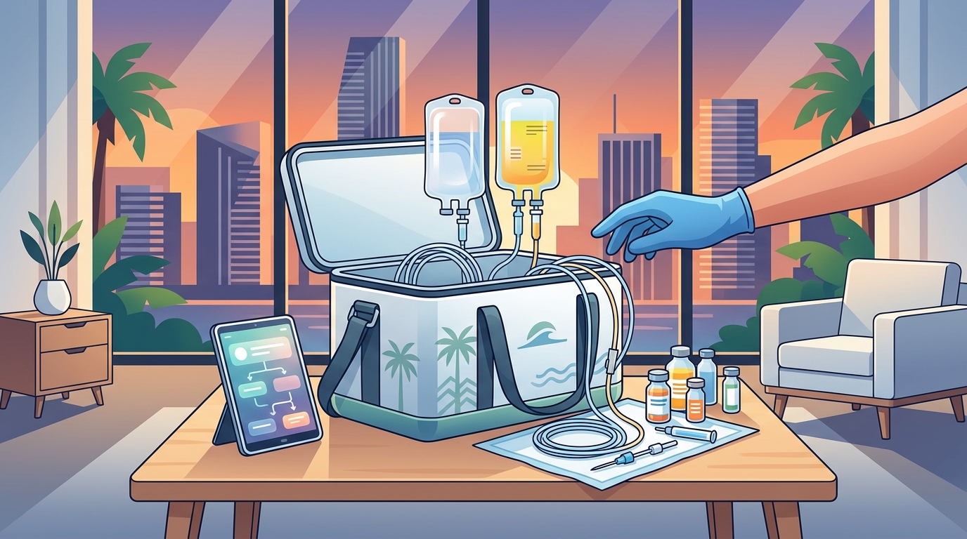 Mobile IV Therapy Miami: Who Offers It & How to Book