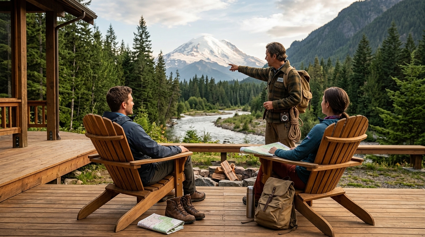 Lodges with Guided Outdoor Excursions Near Mt. Rainier