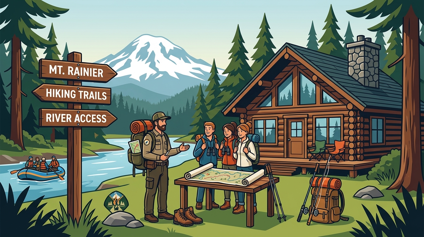 Lodges with Guided Outdoor Excursions Near Mt. Rainier