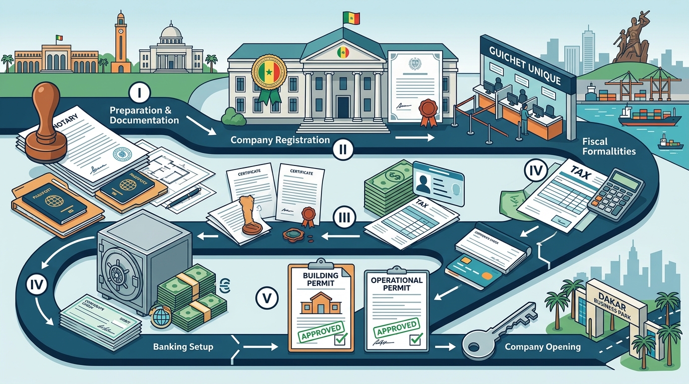 Starting a Business in Dakar: Step-by-Step Guide for 2026