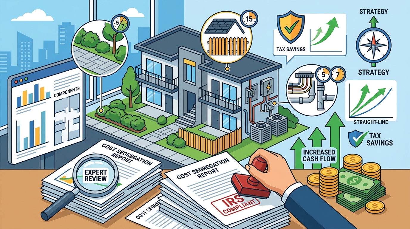 Affordable Cost Segregation Reports for Real Estate Investors