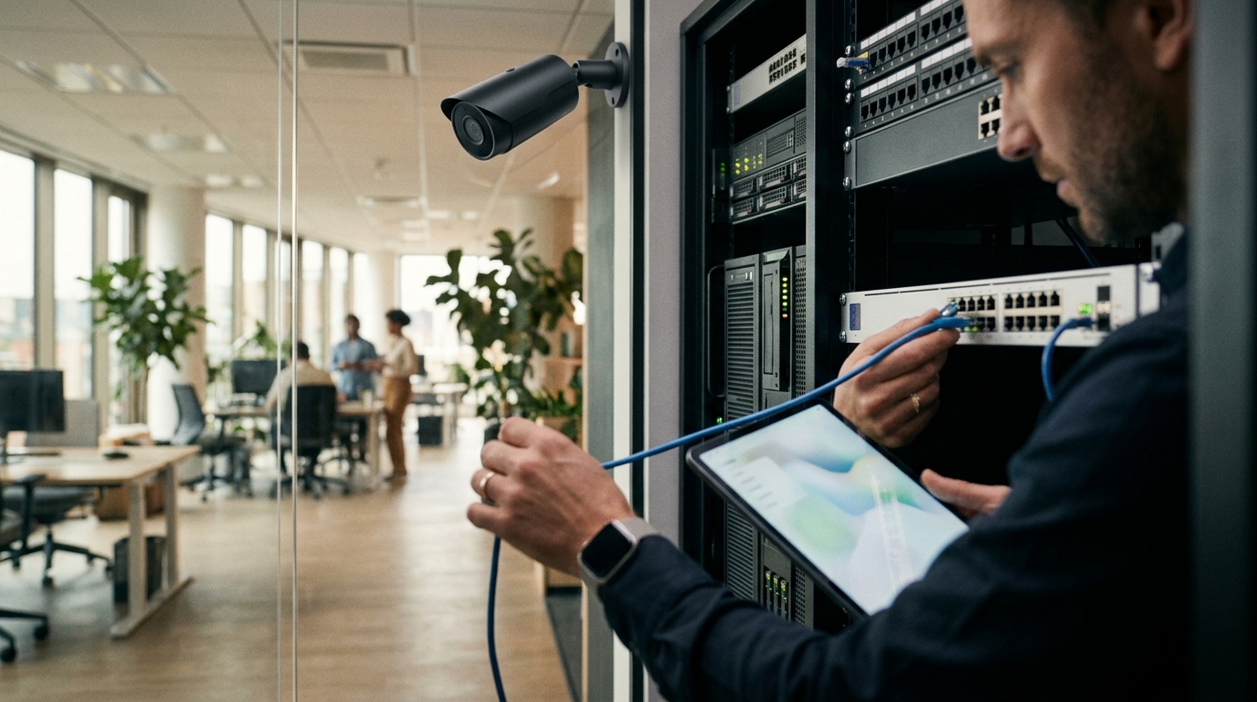 Integrating Cloud Surveillance with Existing Network Hardware