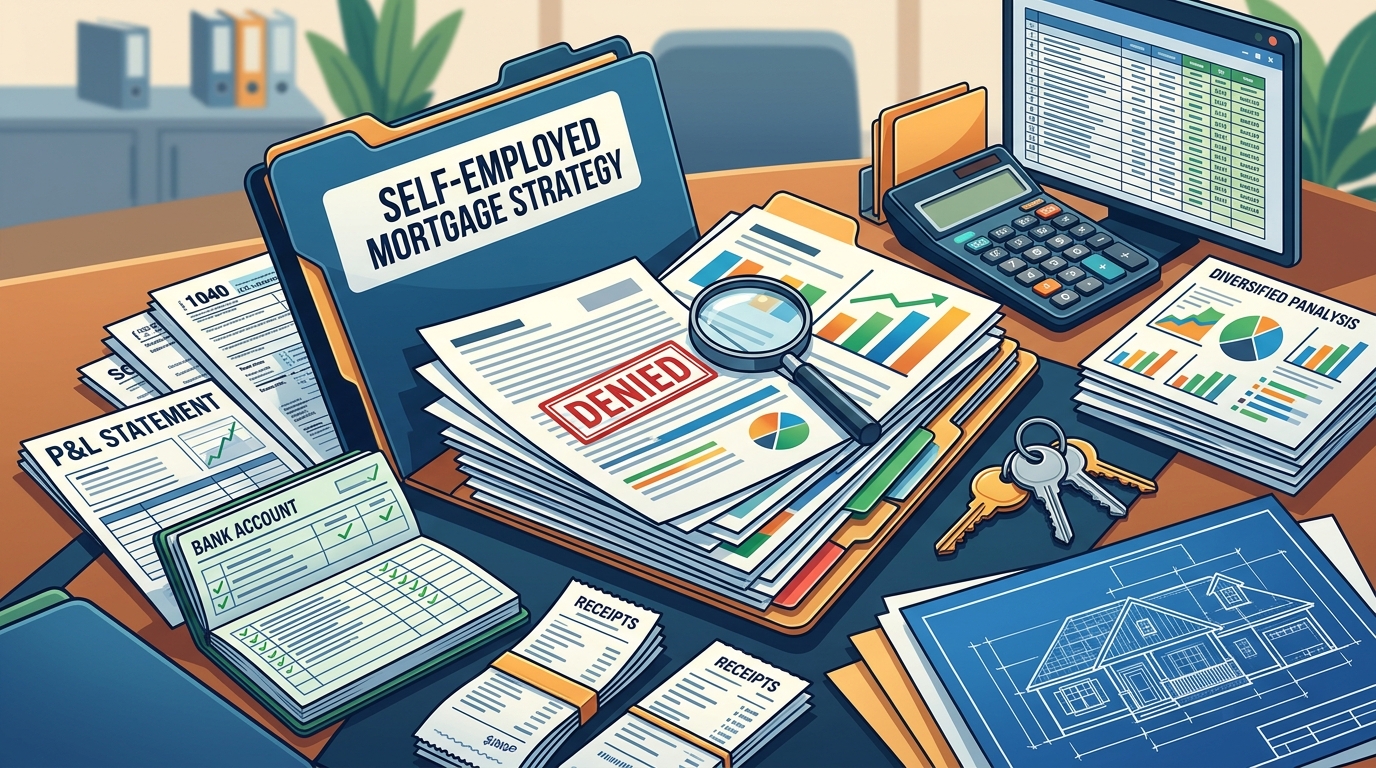Secure a Mortgage After Denial: Strategies for Self-Employed