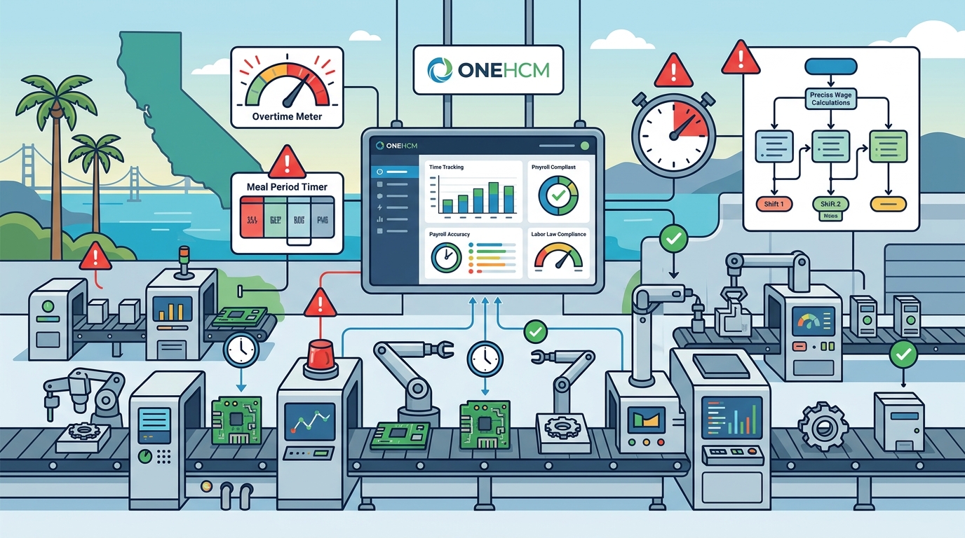 Best HR Software for Manufacturing Time Tracking in California
