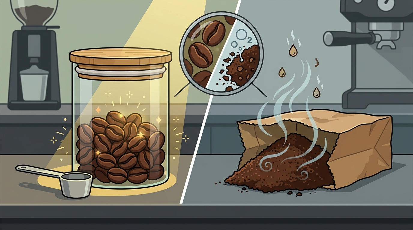 Benefits of Whole Bean Coffee: Freshness, Flavor & Health