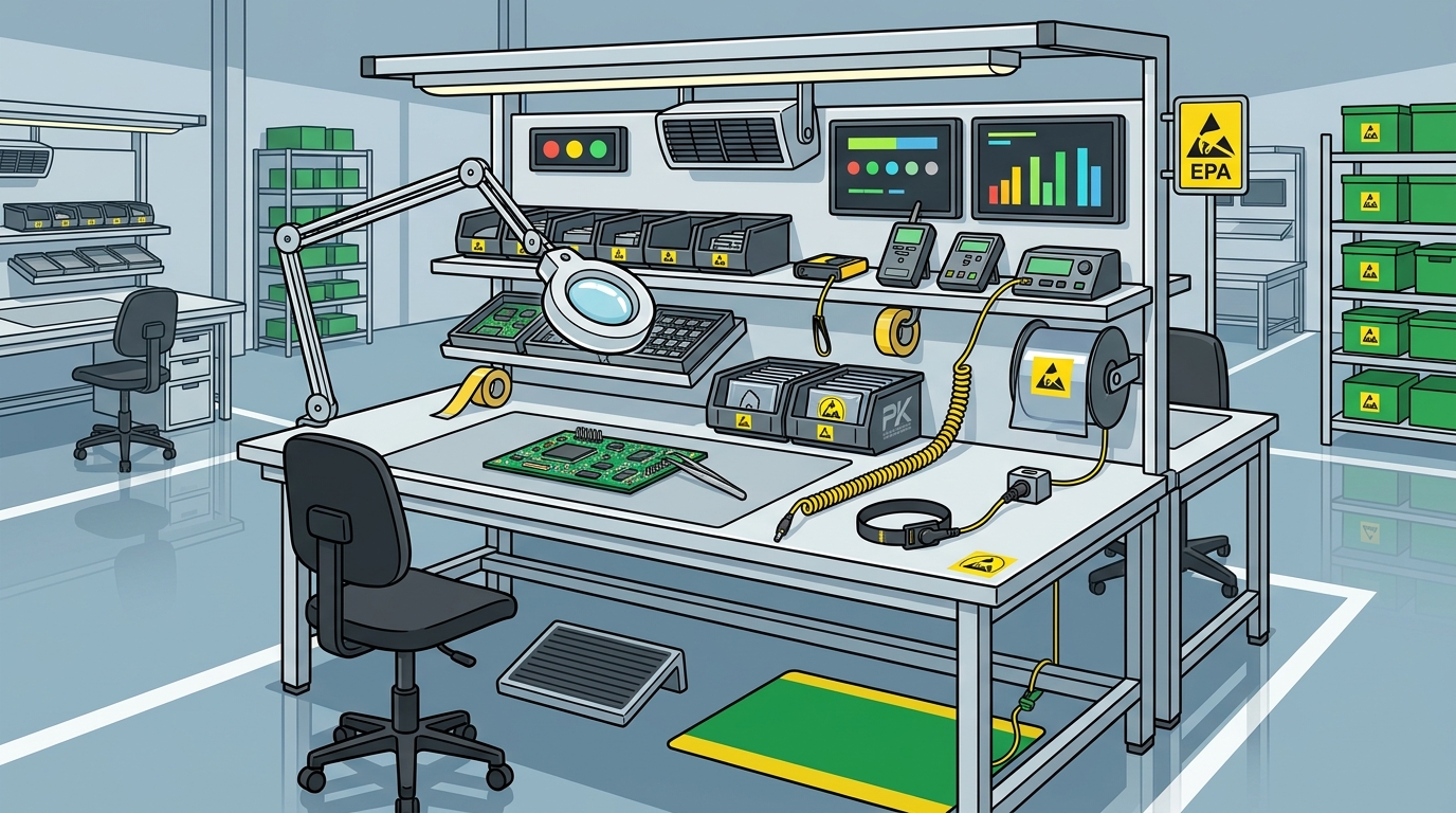 Complete ESD/EPA Equipment Suppliers in Germany