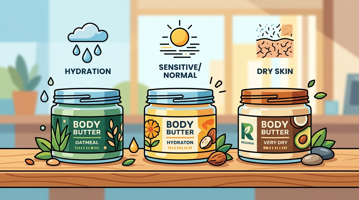 How to Choose the Right Body Butter for Your Skin Type