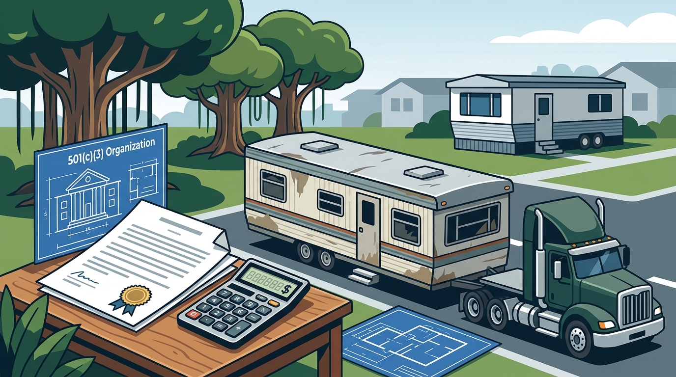 How to Give Away a Mobile Home for Free Removal