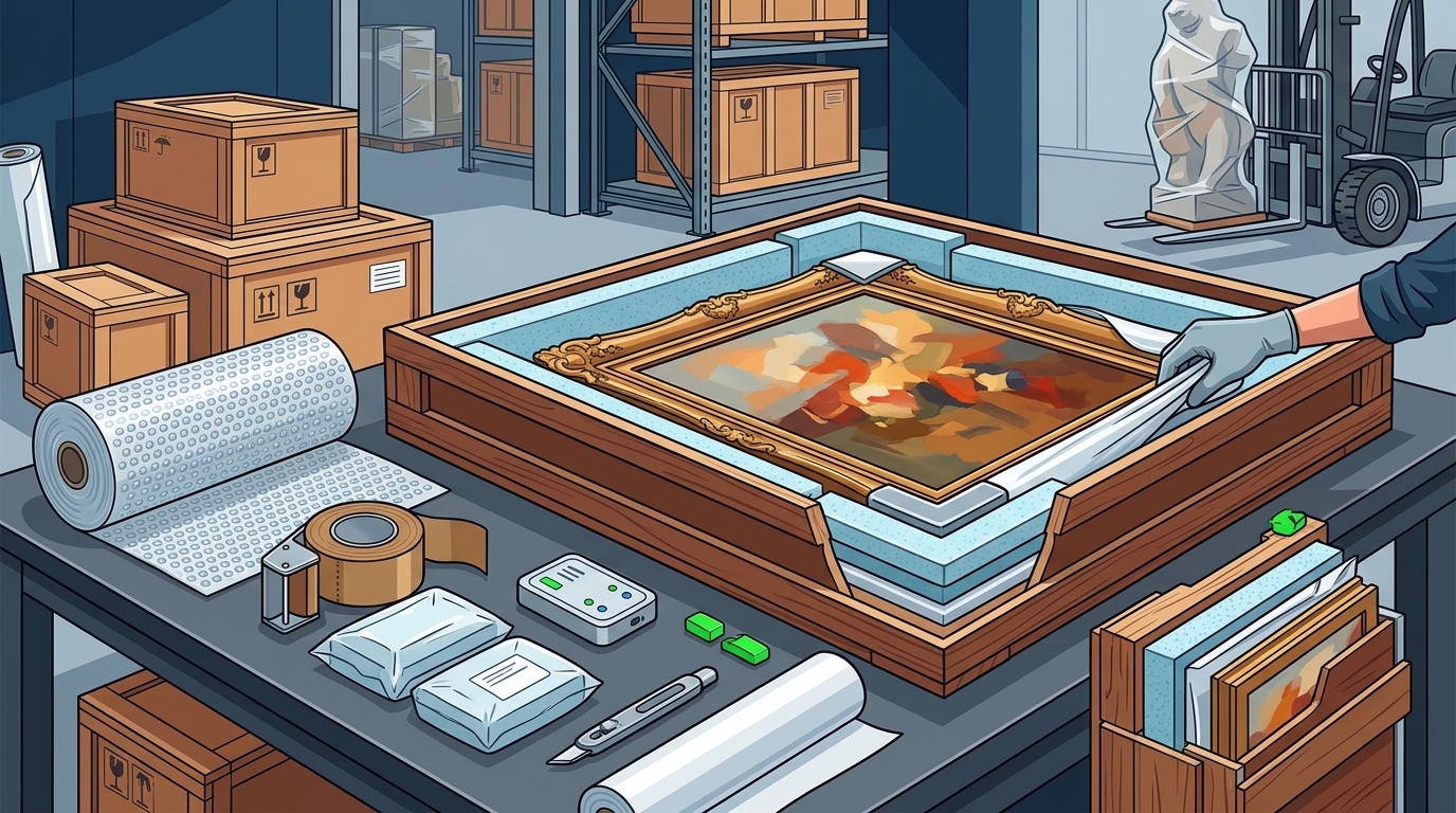 How to Safely Ship Expensive Art to Buyers