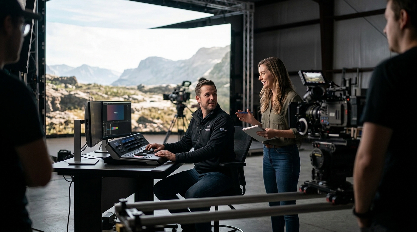 How LED Volume Stages Save Producers Time and Budget