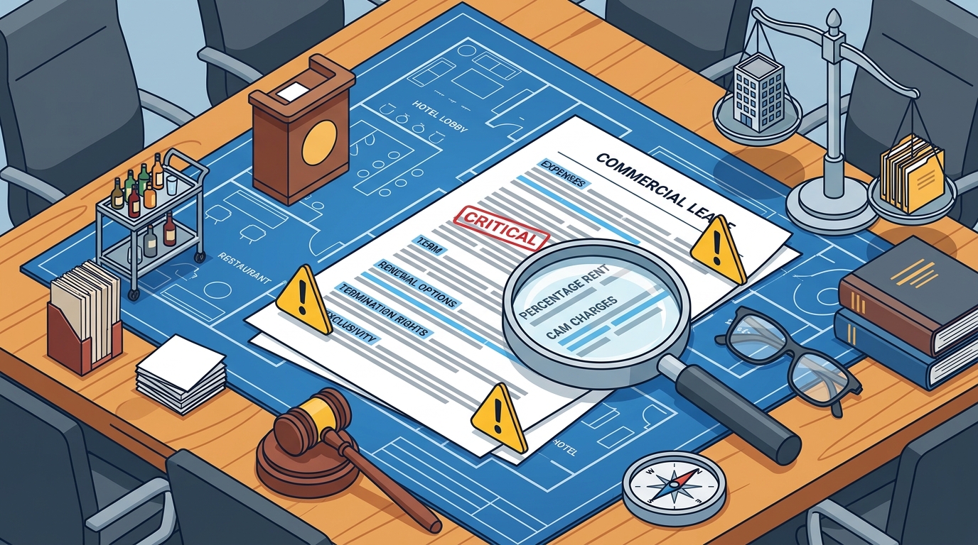 Commercial Lease Negotiation for Hospitality Venues: Legal Guide