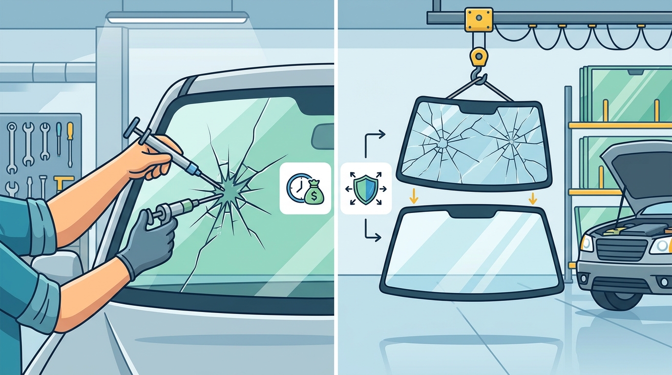 Repair vs. Replacement: When to Fix or Replace Your Windshield