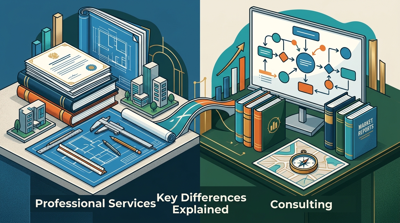 Professional Services vs. Consulting: Key Differences Explained