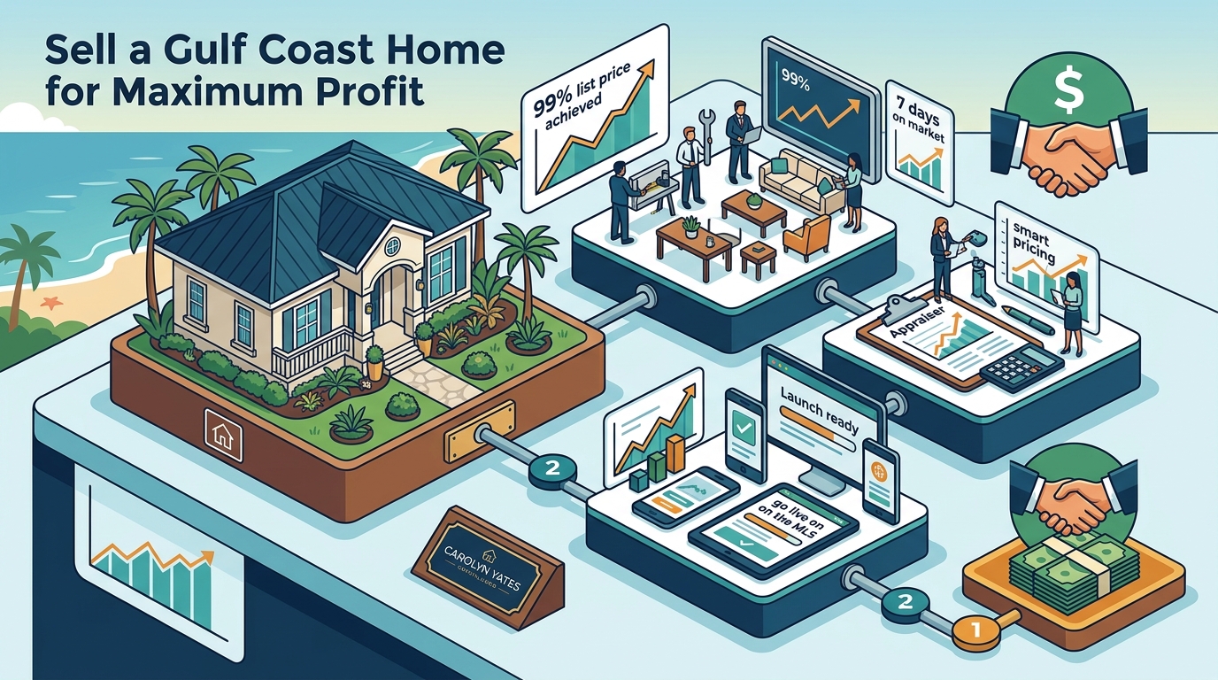 Sell Your Gulf Coast Home: 7 Critical Steps for Maximum Profit