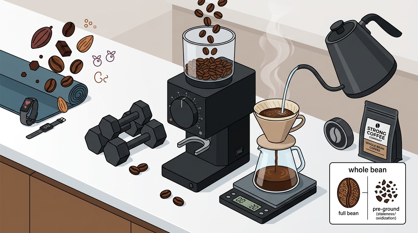 Whole Bean Coffee Benefits: Freshness, Flavor & Performance