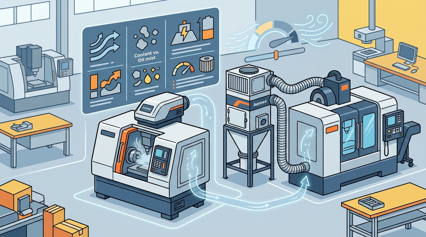 How to Choose the Right Mist Collector for Your Machine Shop