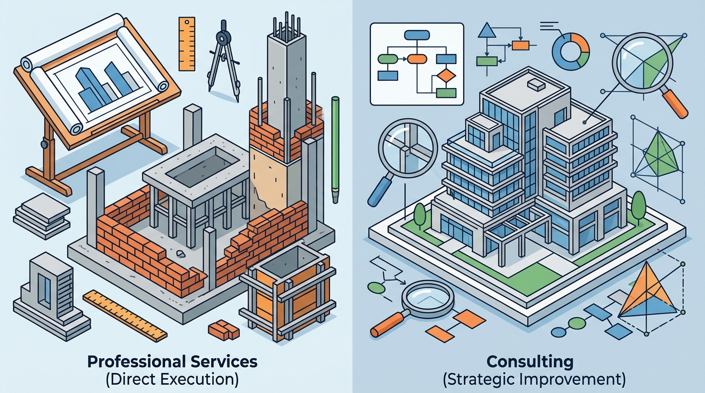 Professional Services vs. Consulting: Key Differences Explained