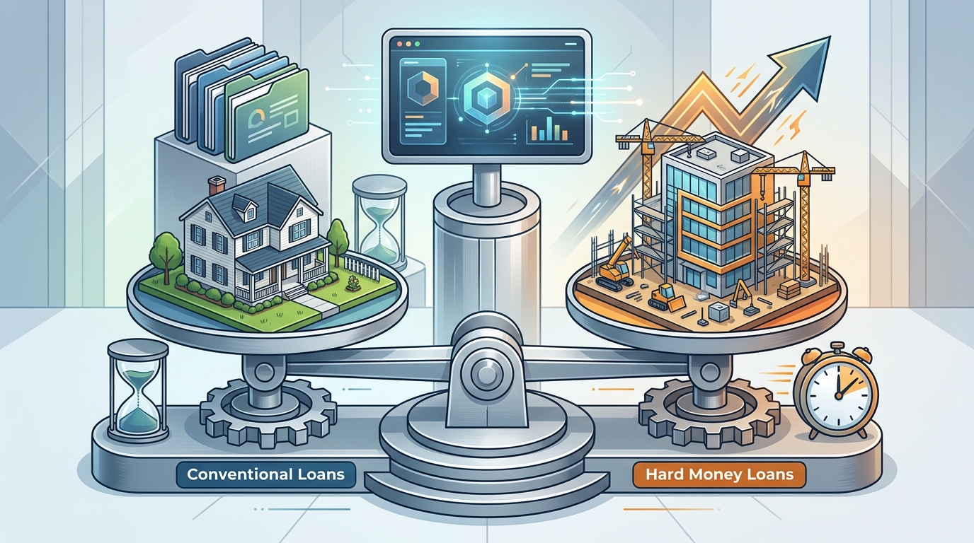 Conventional vs Hard Money Loans: AI Comparison Guide